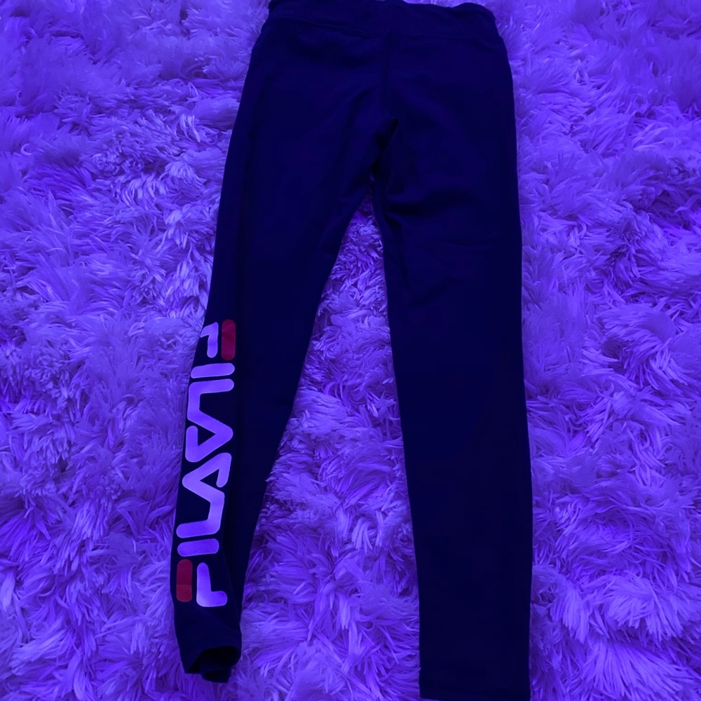 💙 NAVY BLUE FILA LEGGINGS 💙